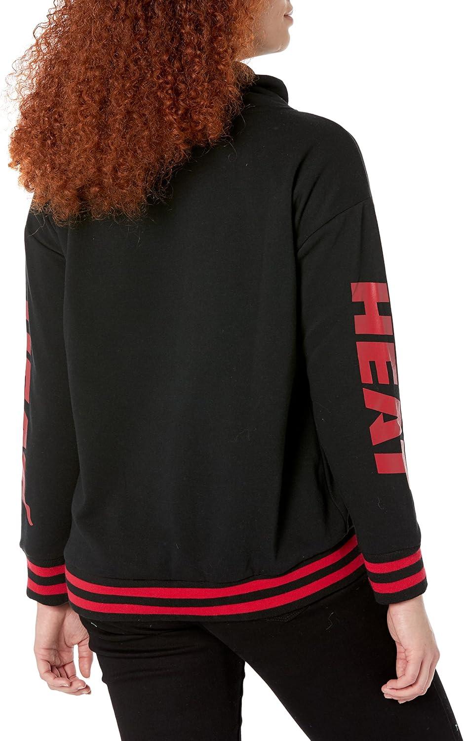 imageUltra Game Womens NBA Official Fleece Hoodie Pullover Sweatshirt Funnel NeckTeam Color