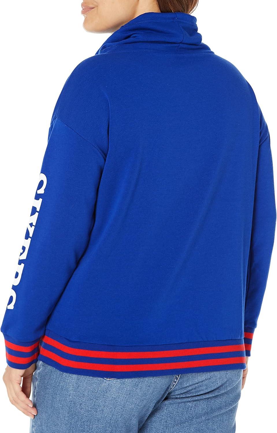 imageUltra Game Womens NBA Official Fleece Hoodie Pullover Sweatshirt Funnel NeckTeam Color