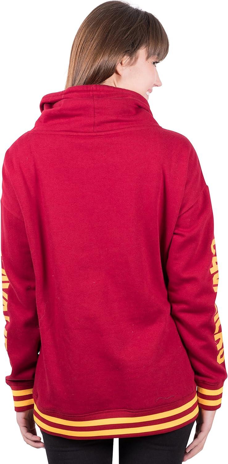 imageUltra Game Womens NBA Official Fleece Hoodie Pullover Sweatshirt Funnel NeckTeam Color