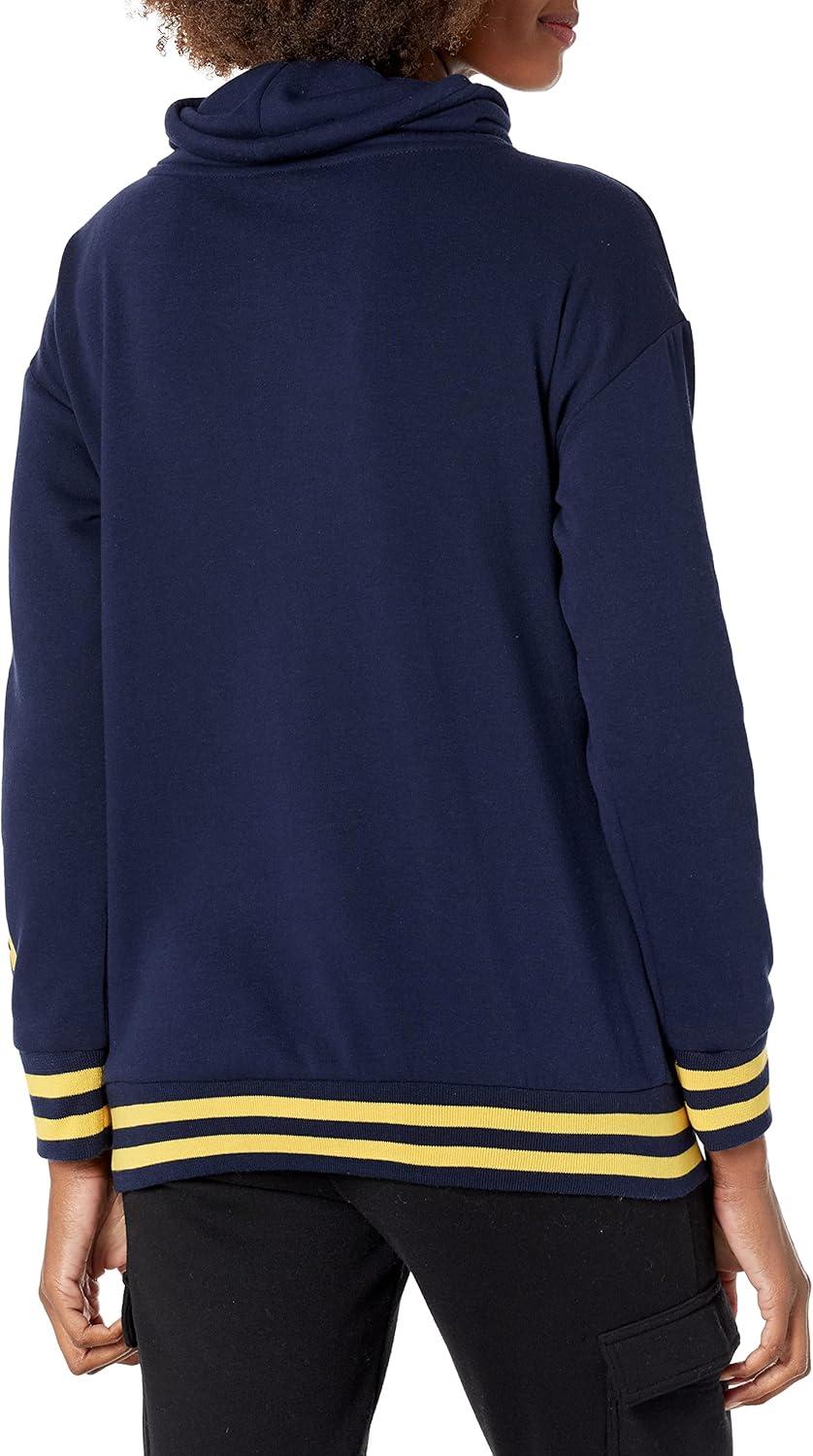 imageUltra Game Womens NBA Official Fleece Hoodie Pullover Sweatshirt Funnel NeckTeam Color