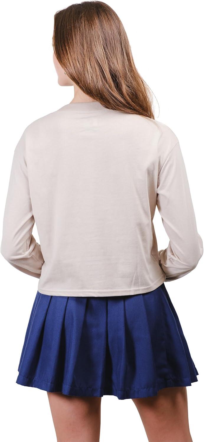 imageUltra Game Womens NBA Official Super Soft Crop Top Pullover SweatshirtSand