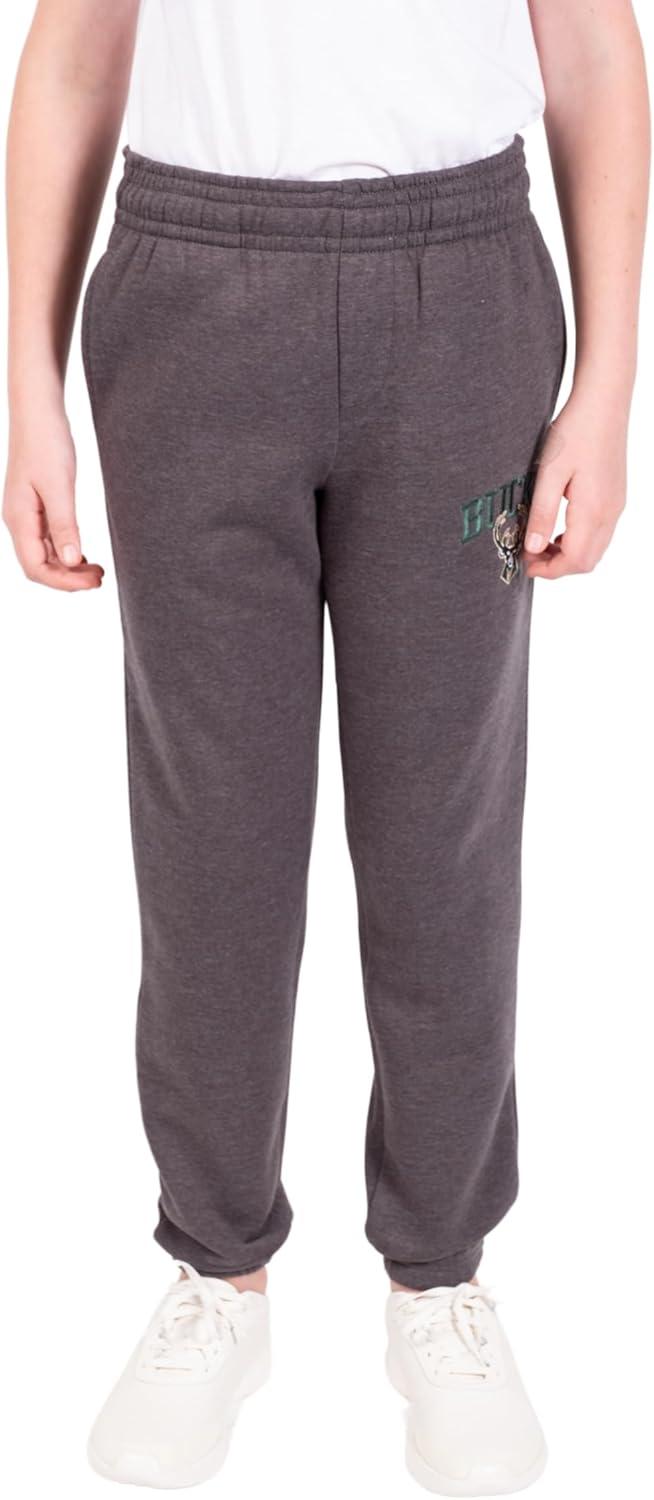 imageUltra Game Youth NBA Official Soft Fleece Active Jogger SweatpantsHeather Charcoal