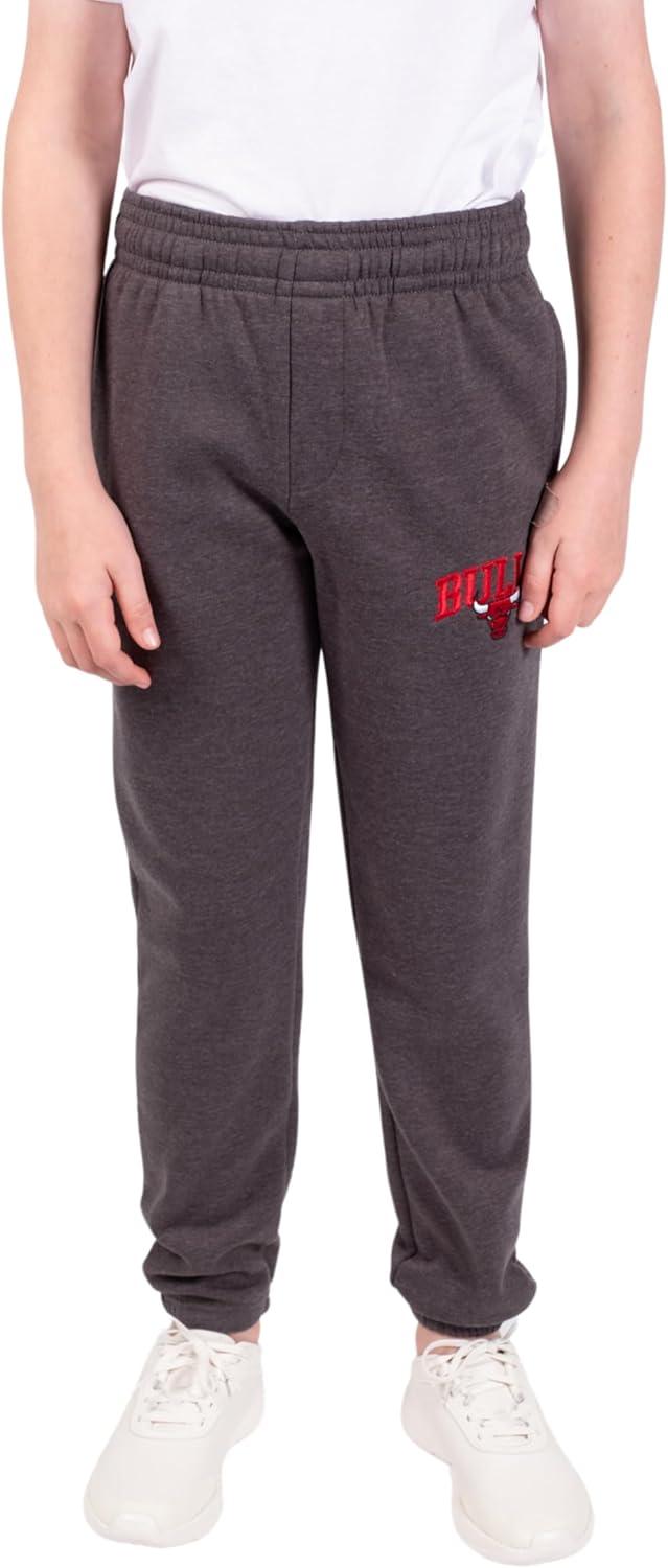 imageUltra Game Youth NBA Official Soft Fleece Active Jogger SweatpantsHeather Charcoal