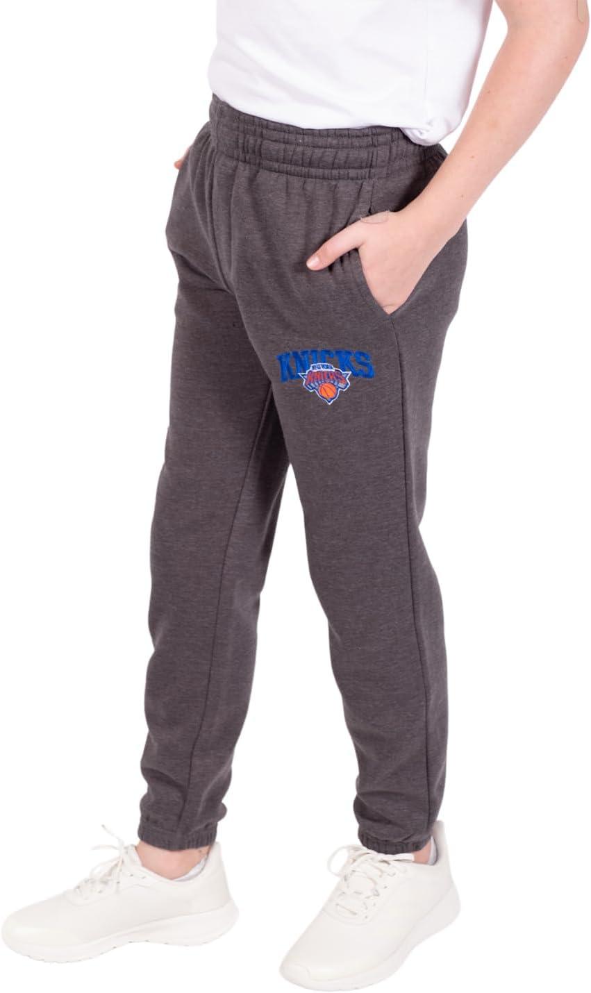 imageUltra Game Youth NBA Official Soft Fleece Active Jogger SweatpantsHeather Charcoal