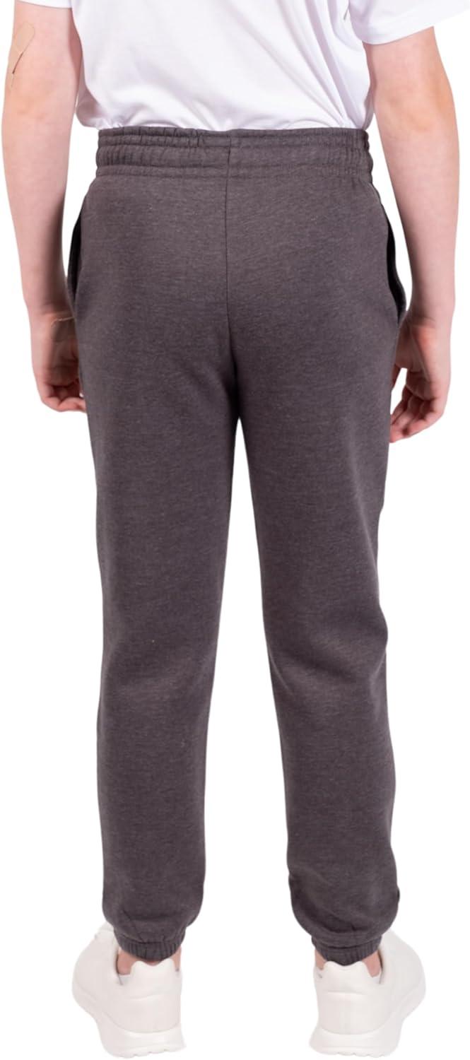 imageUltra Game Youth NBA Official Soft Fleece Active Jogger SweatpantsHeather Charcoal