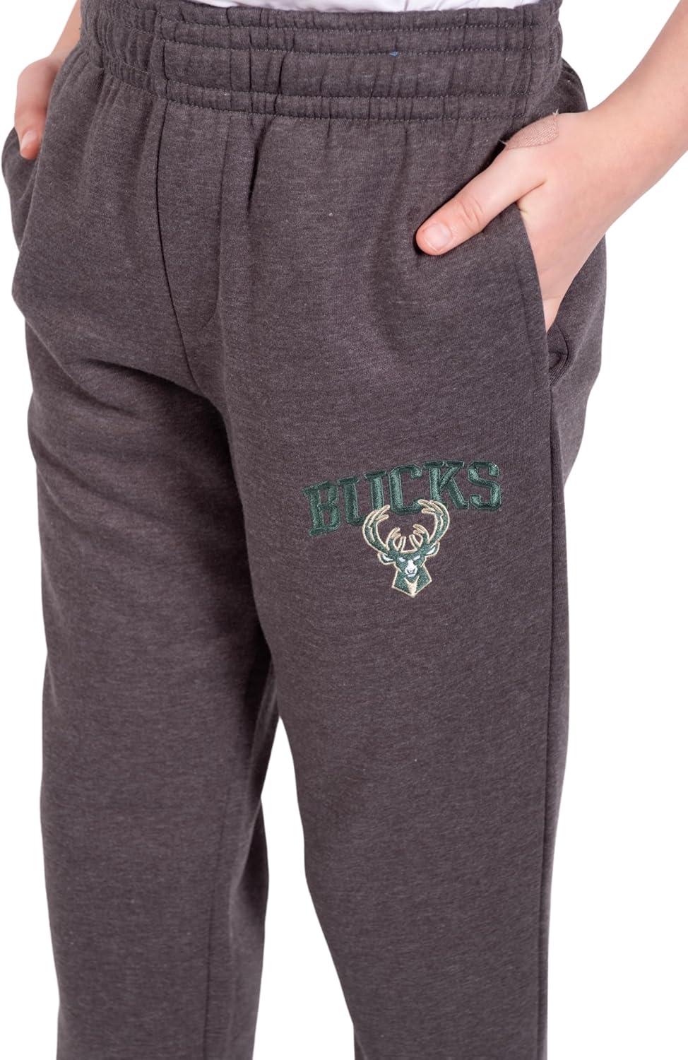 imageUltra Game Youth NBA Official Soft Fleece Active Jogger SweatpantsHeather Charcoal