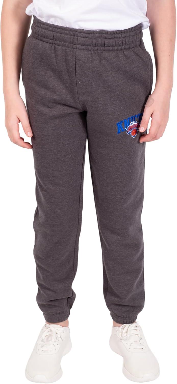 imageUltra Game Youth NBA Official Soft Fleece Active Jogger SweatpantsHeather Charcoal