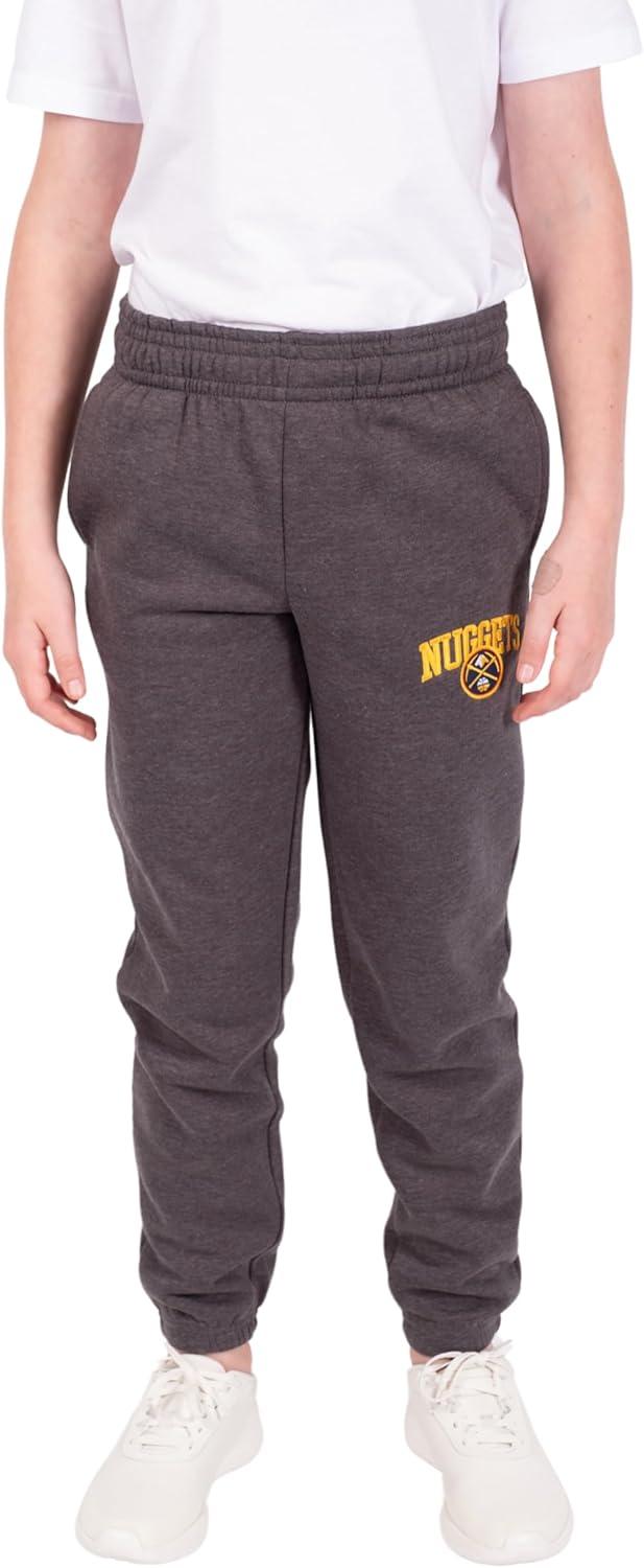imageUltra Game Youth NBA Official Soft Fleece Active Jogger SweatpantsHeather Charcoal