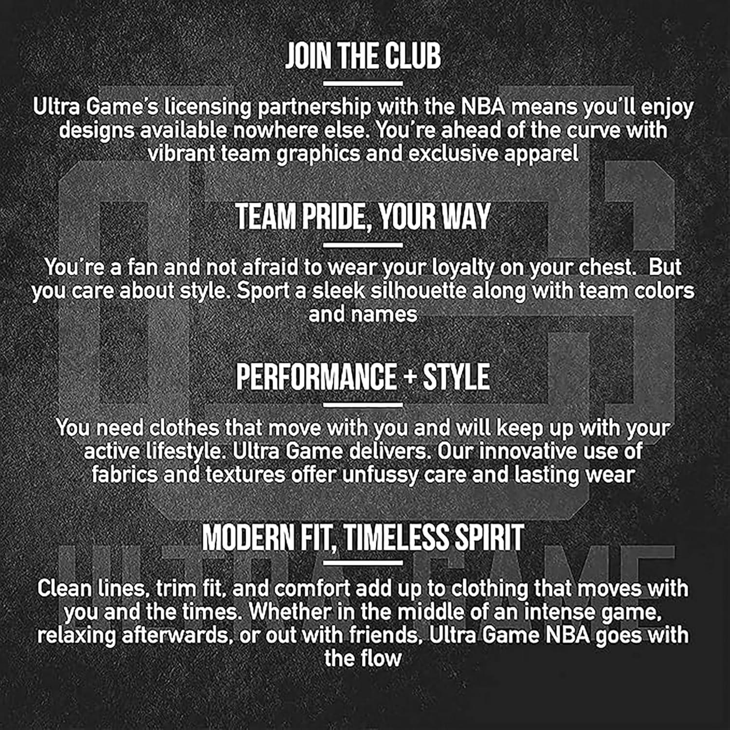 imageUltra Game Youth NBA Official Supremely Soft Hoodie Pullover SweatshirtTeam Color
