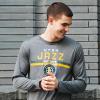 imageUltra Game Mens NBA Official Active Long Sleeves Pullover TShirtHeather Charcoal