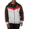 imageUltra Game Mens NBA Official Supremely Soft Full Zip Hoodie SweatshirtBlack