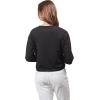 imageUltra Game Womens NBA Official Super Soft Crop Top Pullover SweatshirtBlack
