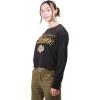 imageUltra Game Womens NBA Official Super Soft Crop Top Pullover SweatshirtBlack