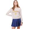 imageUltra Game Womens NBA Official Super Soft Crop Top Pullover SweatshirtSand