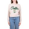 imageUltra Game Womens NBA Official Super Soft Crop Top Pullover SweatshirtSand