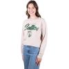 imageUltra Game Womens NBA Official Super Soft Crop Top Pullover SweatshirtSand