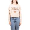 imageUltra Game Womens NBA Official Super Soft Crop Top Pullover SweatshirtSand
