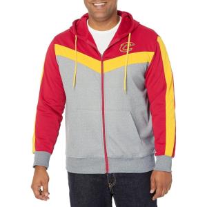 imageUltra Game Mens NBA Official Supremely Soft Full Zip Hoodie SweatshirtWine