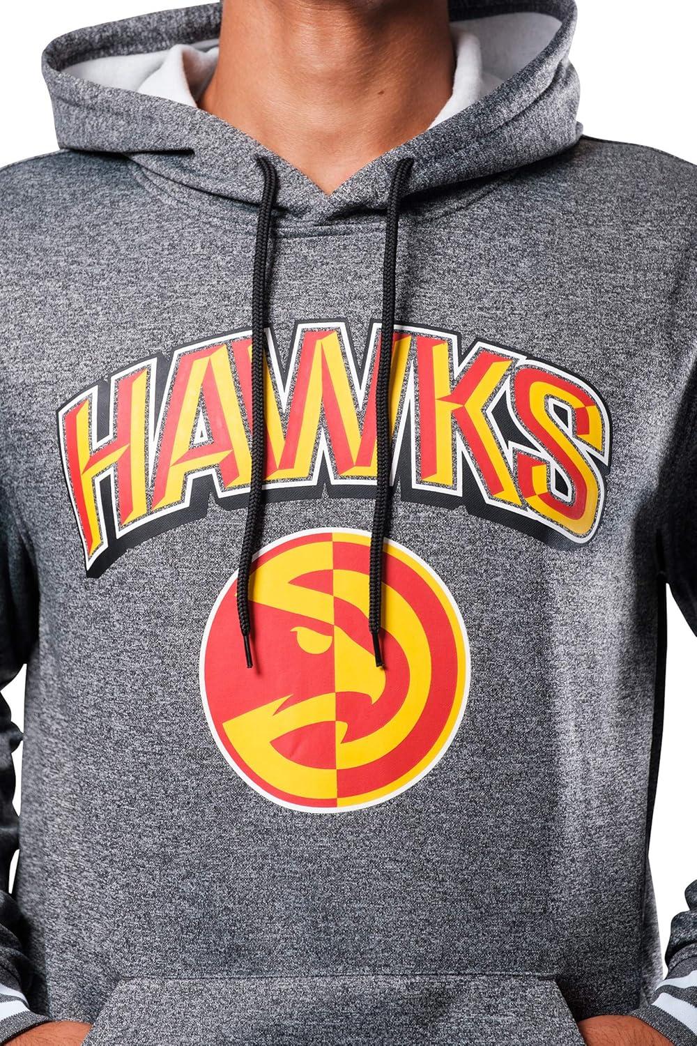 imageUltra Game Mens NBA Official Soft Fleece Hoodie SweatshirtHeather Charcoal