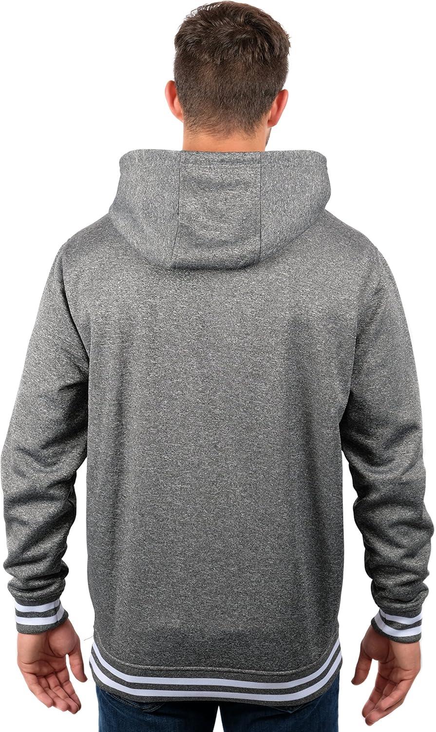 imageUltra Game Mens NBA Official Soft Fleece Hoodie SweatshirtHeather Charcoal