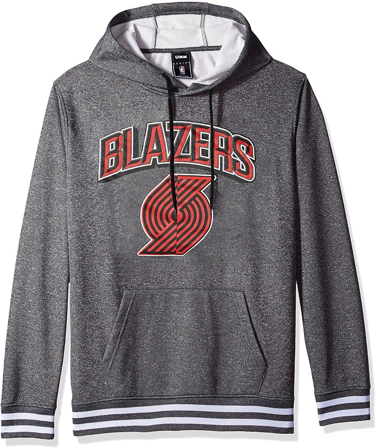 imageUltra Game Mens NBA Official Soft Fleece Hoodie SweatshirtHeather Charcoal