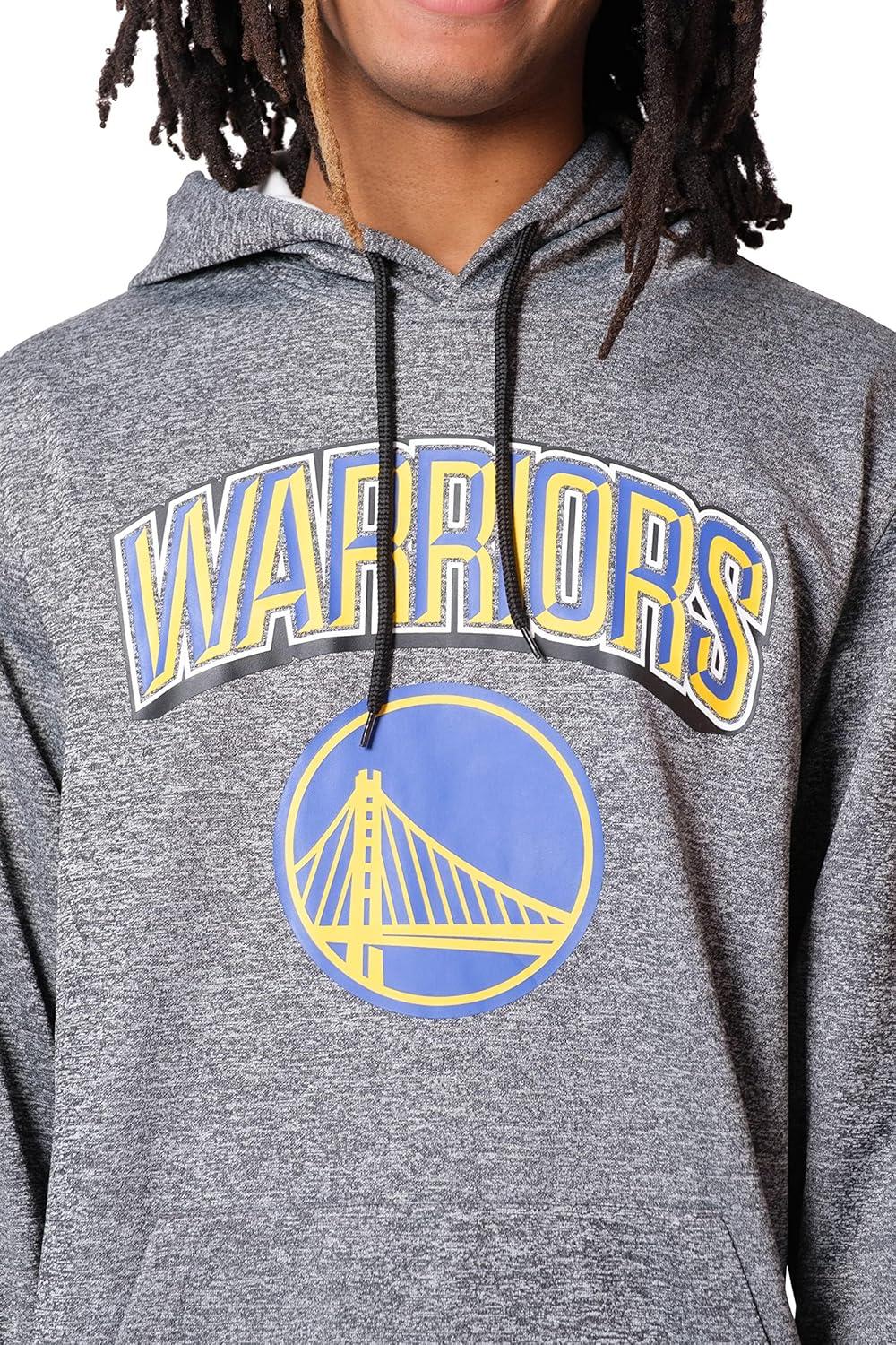 imageUltra Game Mens NBA Official Soft Fleece Hoodie SweatshirtHeather Charcoal