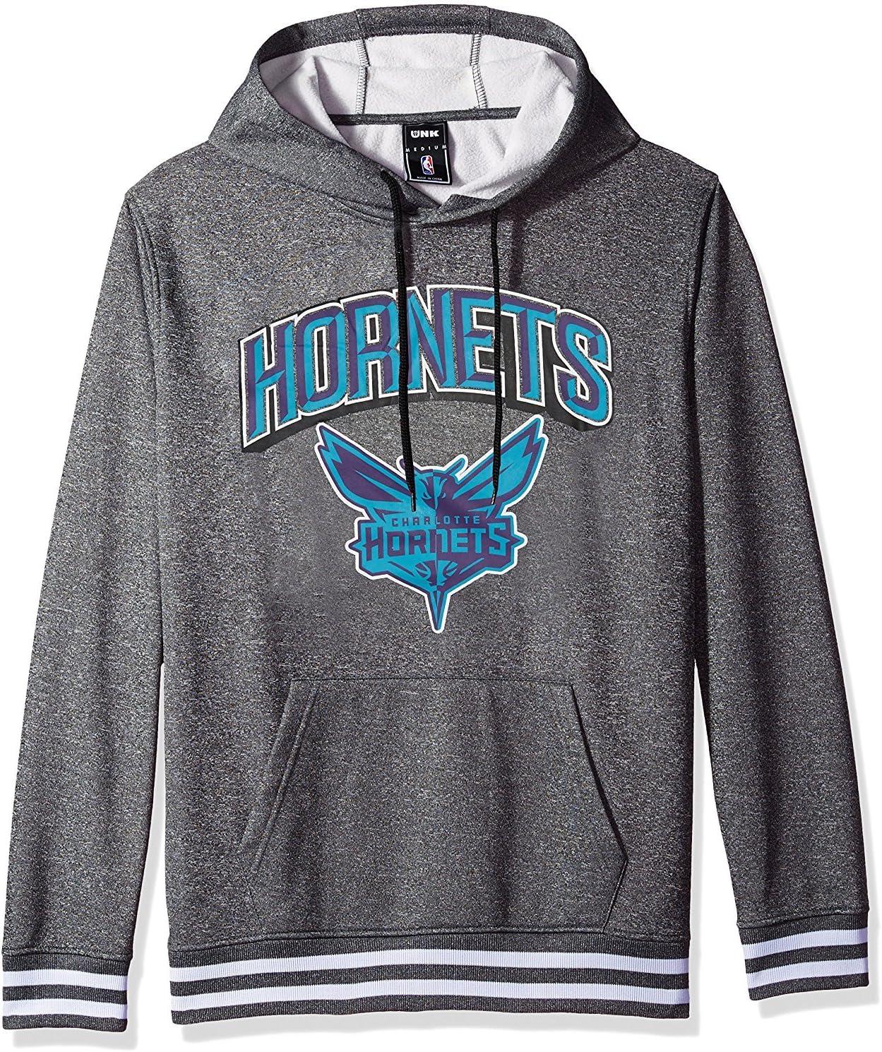 imageUltra Game Mens NBA Official Soft Fleece Hoodie SweatshirtHeather Charcoal