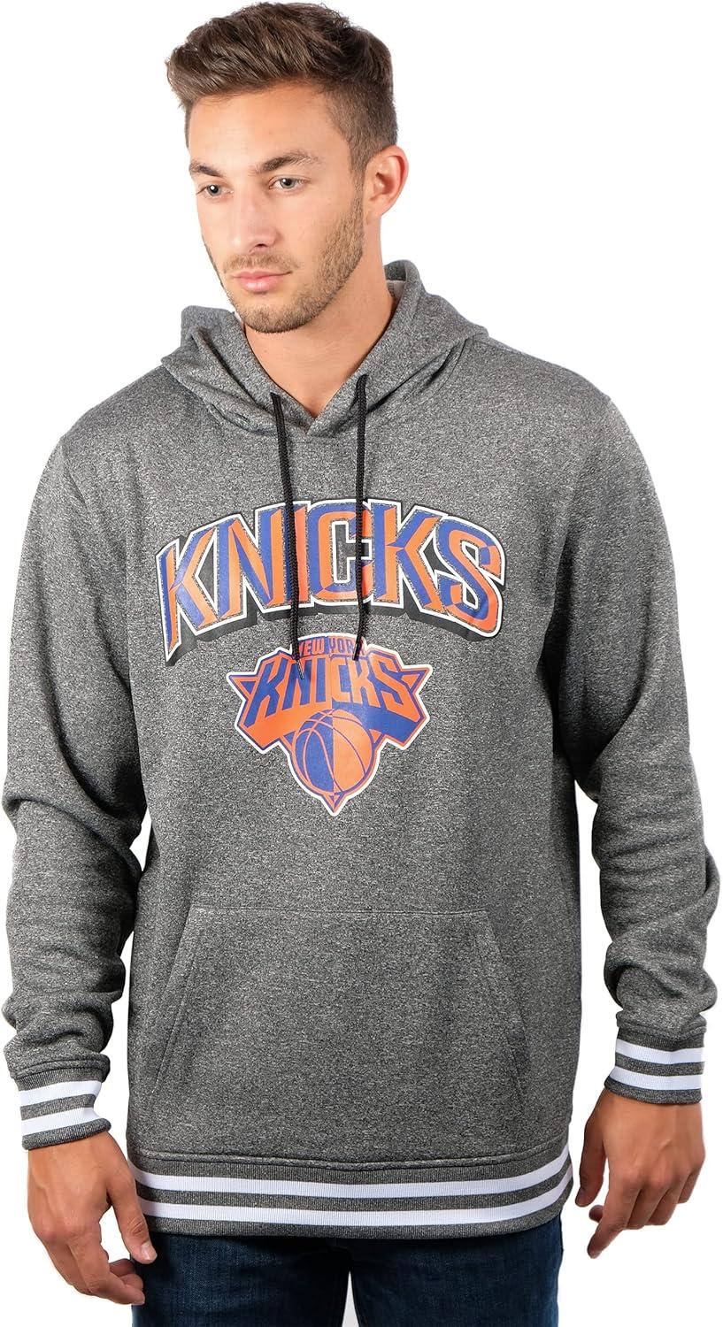 imageUltra Game Mens NBA Official Soft Fleece Hoodie SweatshirtHeather Charcoal