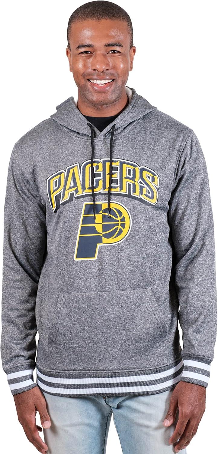 imageUltra Game Mens NBA Official Soft Fleece Hoodie SweatshirtHeather Charcoal