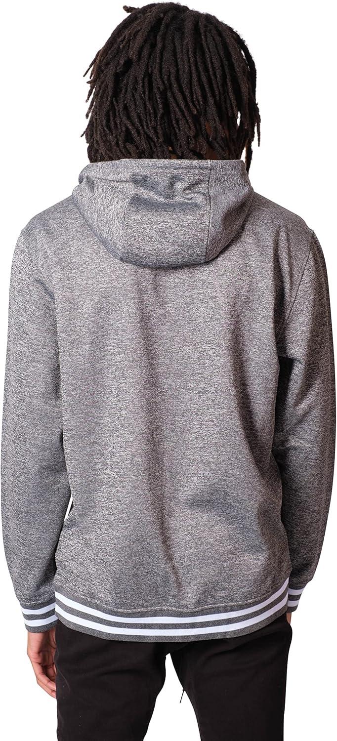 imageUltra Game Mens NBA Official Soft Fleece Hoodie SweatshirtHeather Charcoal