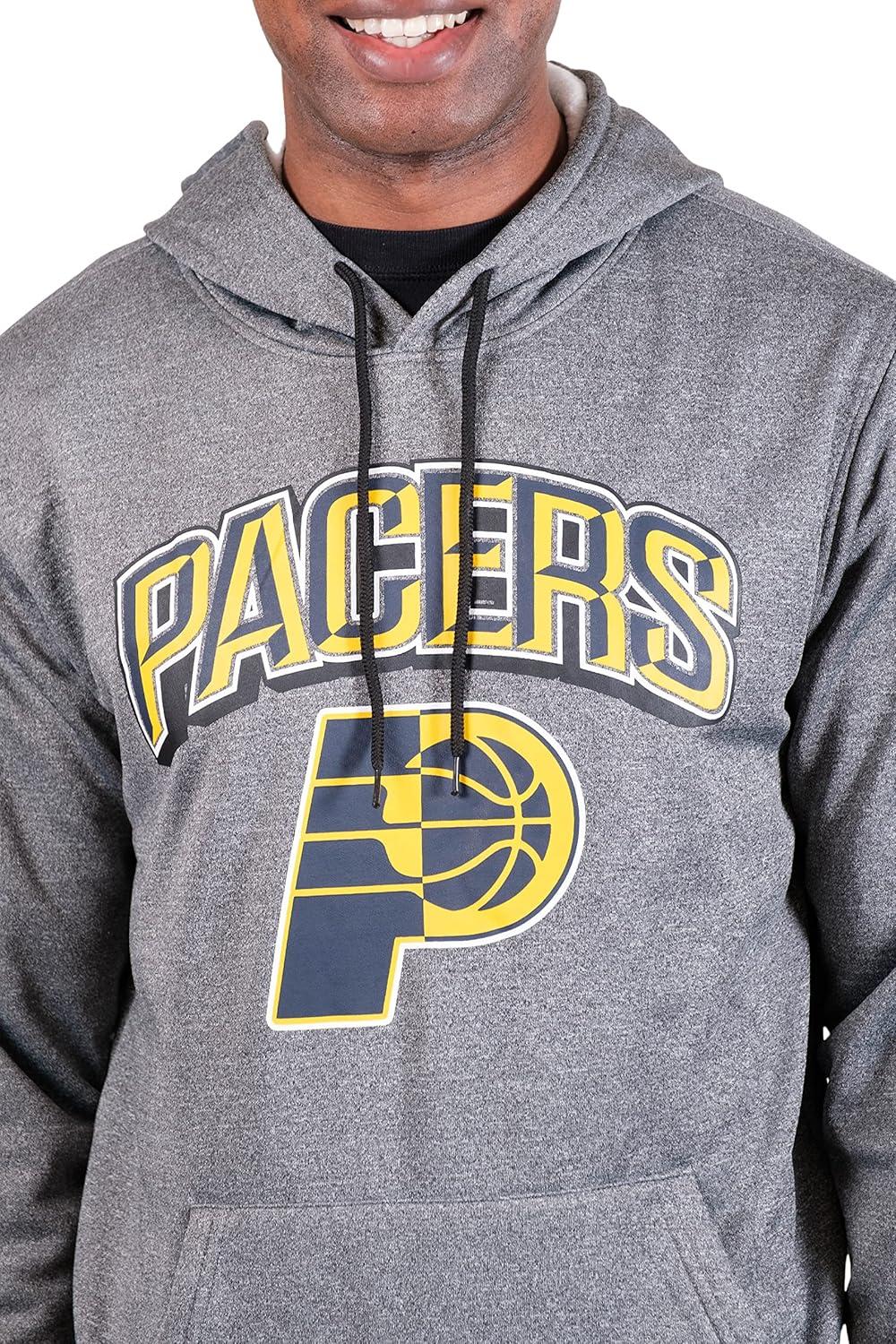 imageUltra Game Mens NBA Official Soft Fleece Hoodie SweatshirtHeather Charcoal