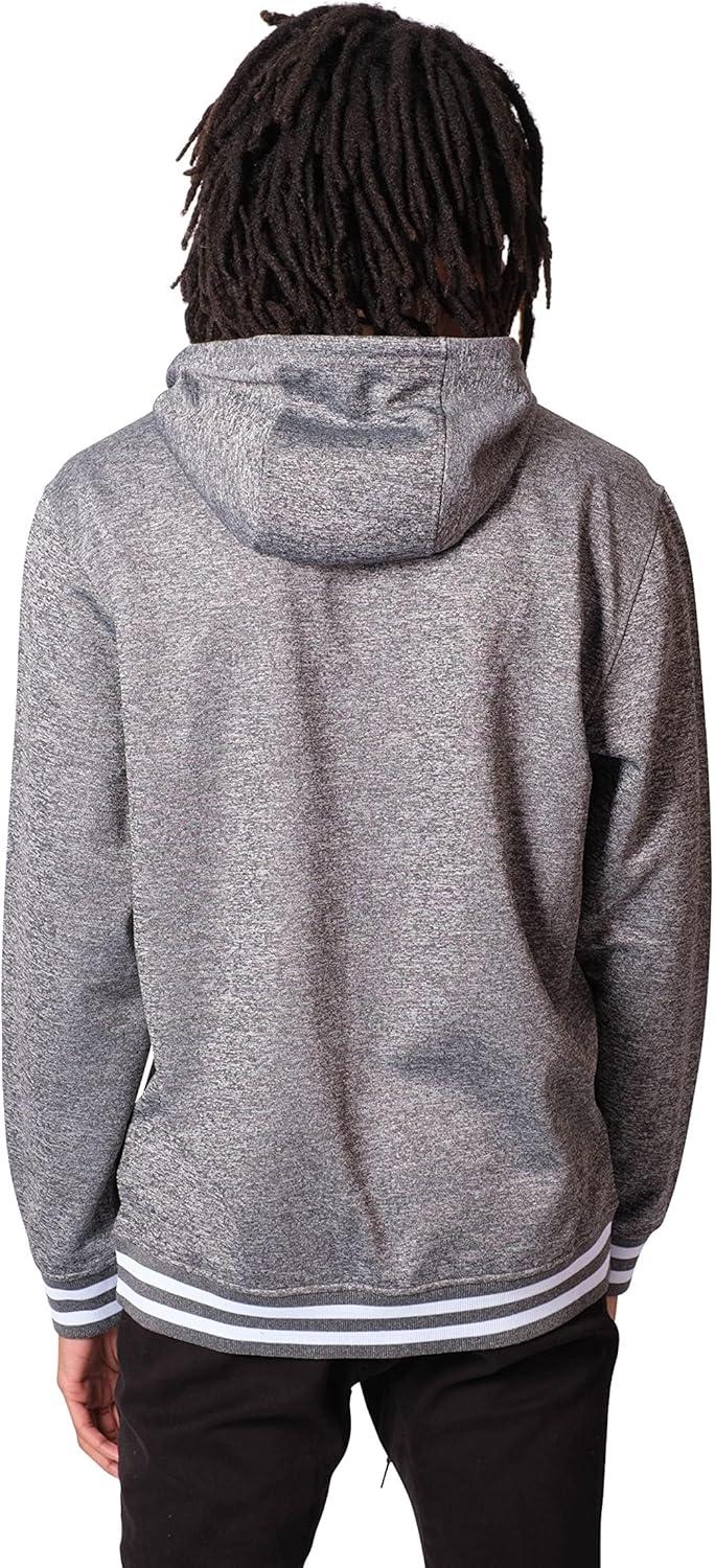imageUltra Game Mens NBA Official Soft Fleece Hoodie SweatshirtHeather Charcoal