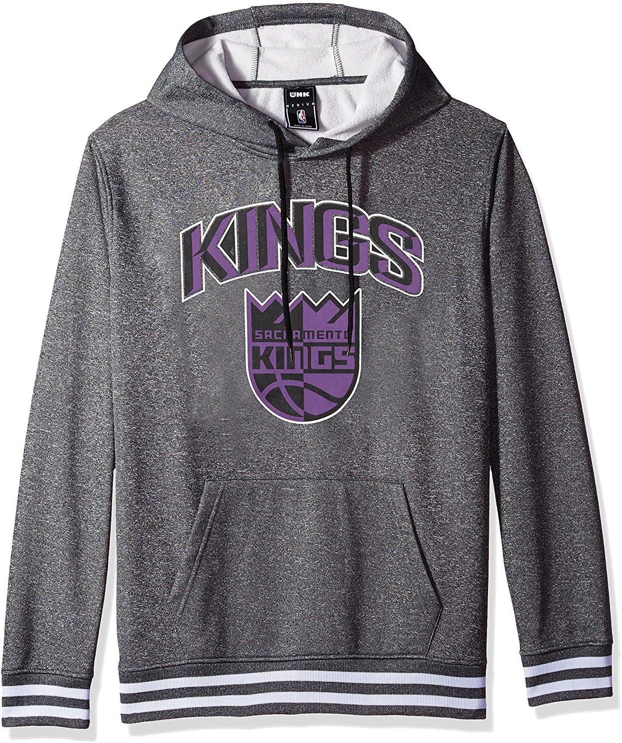 imageUltra Game Mens NBA Official Soft Fleece Hoodie SweatshirtHeather Charcoal