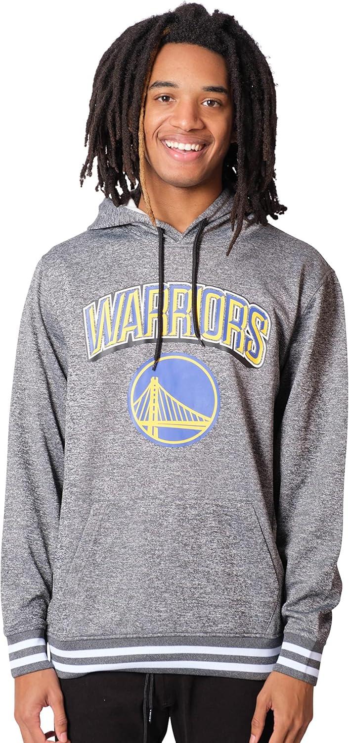 imageUltra Game Mens NBA Official Soft Fleece Hoodie SweatshirtHeather Charcoal