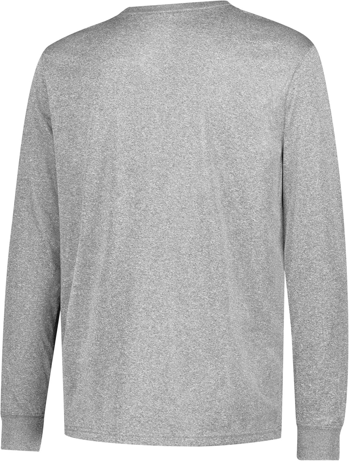 imageUltra Game Mens NBA Official Super Soft Supreme Long Sleeve TShirtHeather Gray