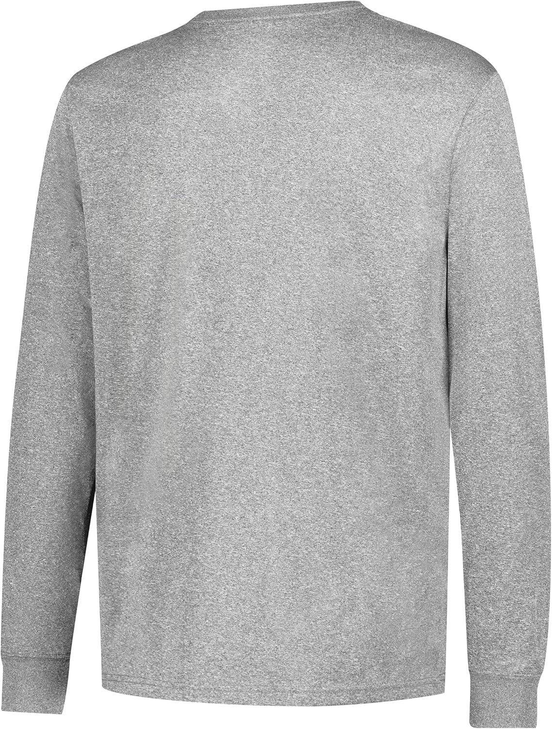 imageUltra Game Mens NBA Official Super Soft Supreme Long Sleeve TShirtHeather Gray