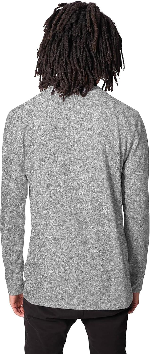 imageUltra Game Mens NBA Official Super Soft Supreme Long Sleeve TShirtHeather Gray