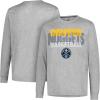 imageUltra Game Mens NBA Official Super Soft Supreme Long Sleeve TShirtHeather Gray