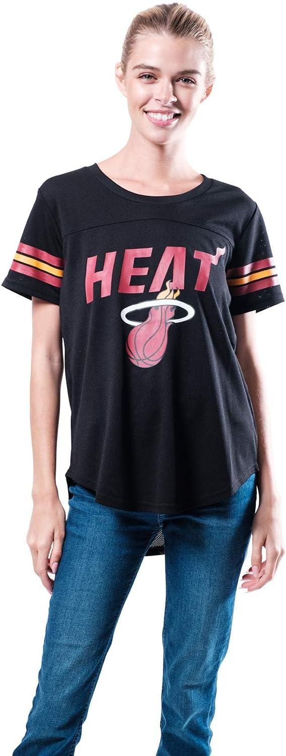 imageUltra Game Womens NBA Official Super Soft Mesh TShirtBlack