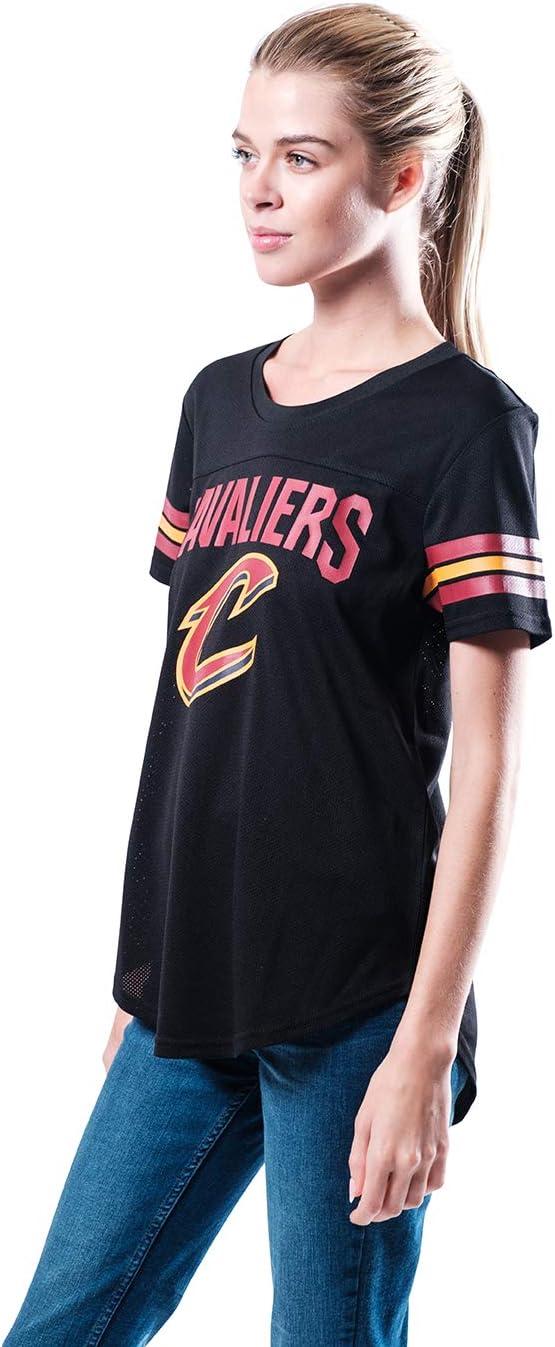 imageUltra Game Womens NBA Official Super Soft Mesh TShirtBlack
