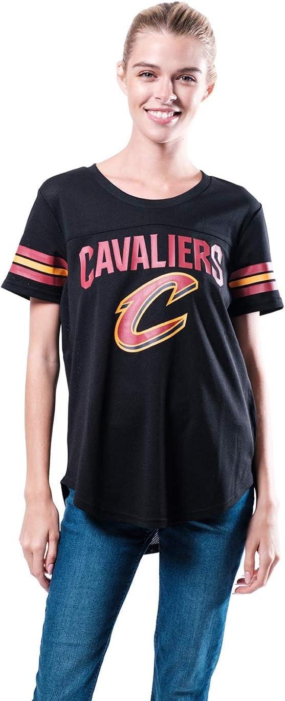 imageUltra Game Womens NBA Official Super Soft Mesh TShirtBlack