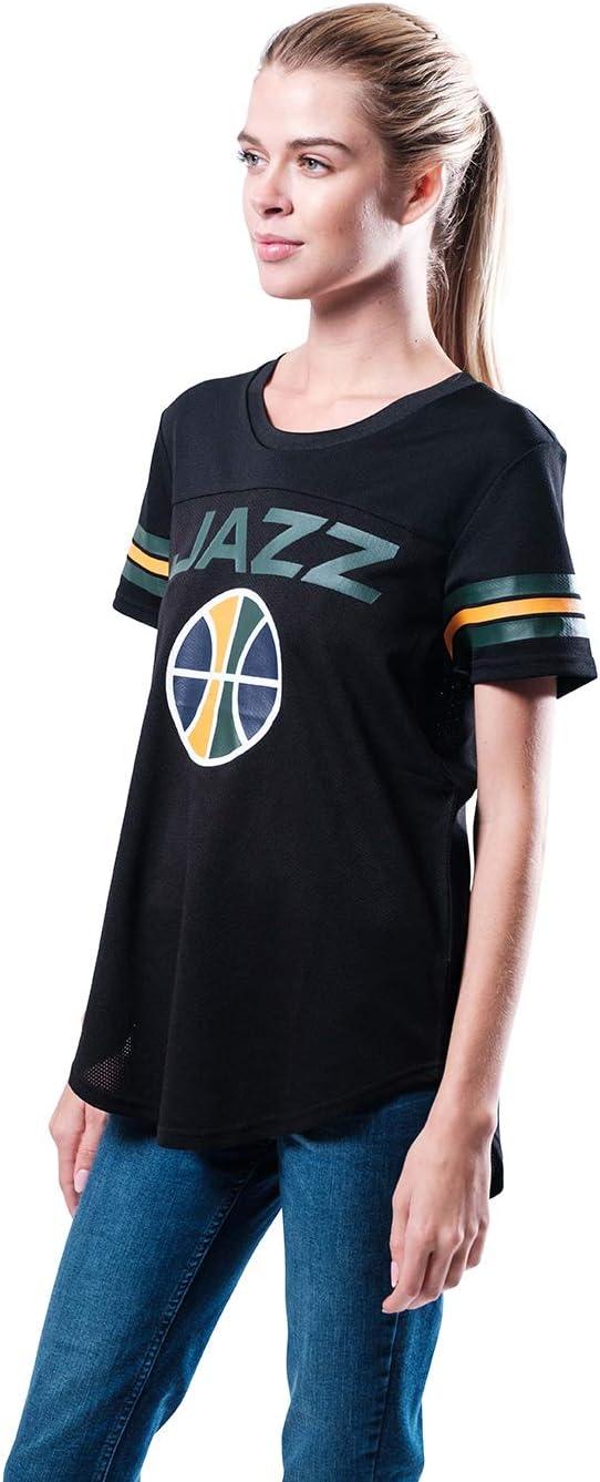 imageUltra Game Womens NBA Official Super Soft Mesh TShirtBlack