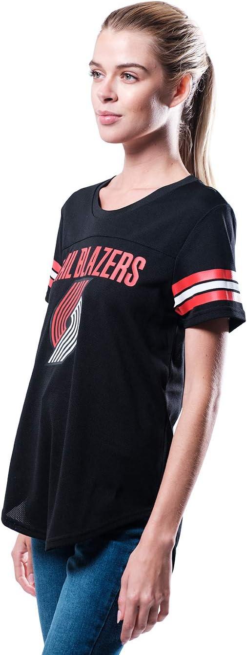 imageUltra Game Womens NBA Official Super Soft Mesh TShirtBlack