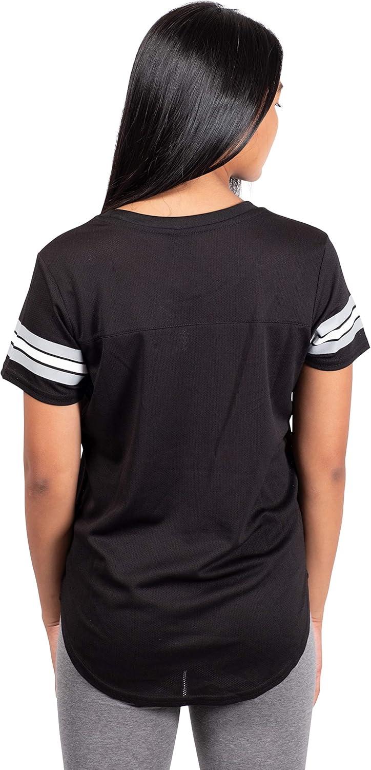 imageUltra Game Womens NBA Official Super Soft Mesh TShirtBlack
