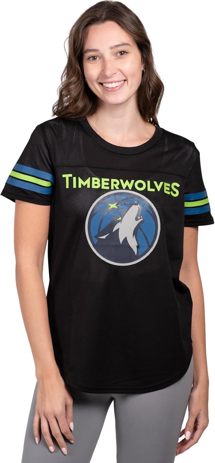 imageUltra Game Womens NBA Official Super Soft Mesh TShirtBlack