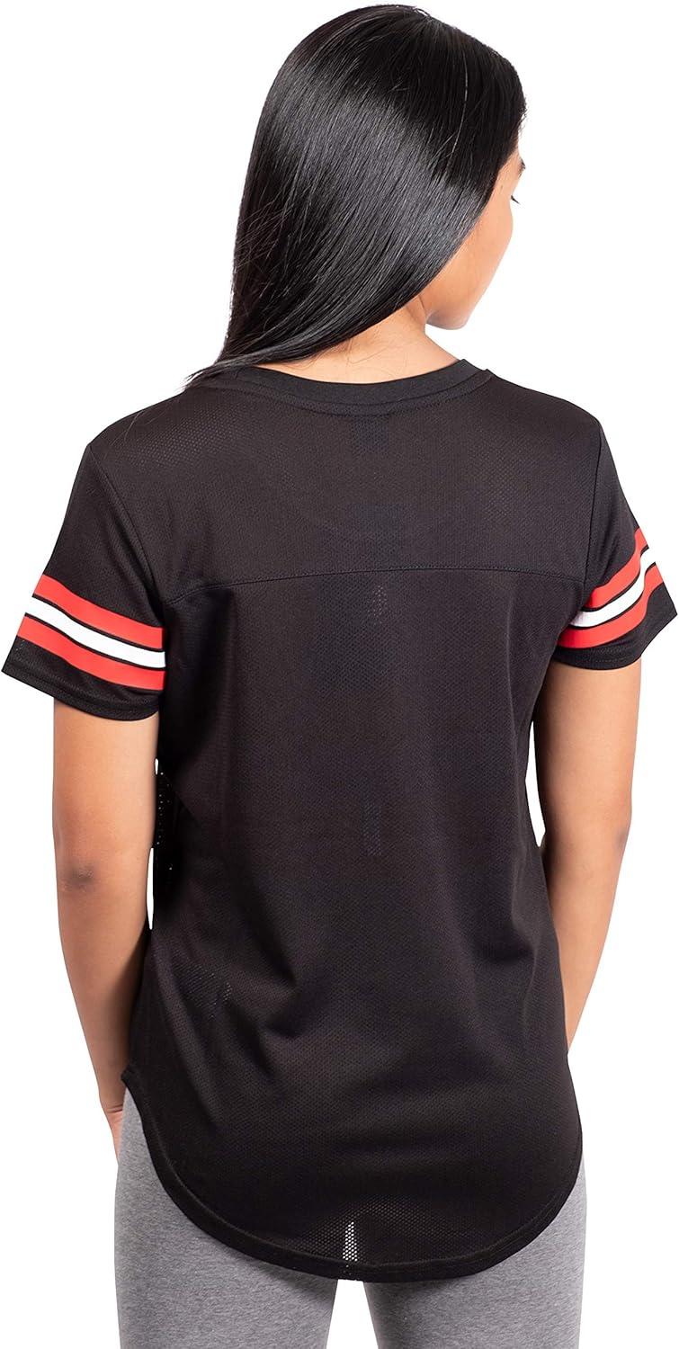 imageUltra Game Womens NBA Official Super Soft Mesh TShirtBlack