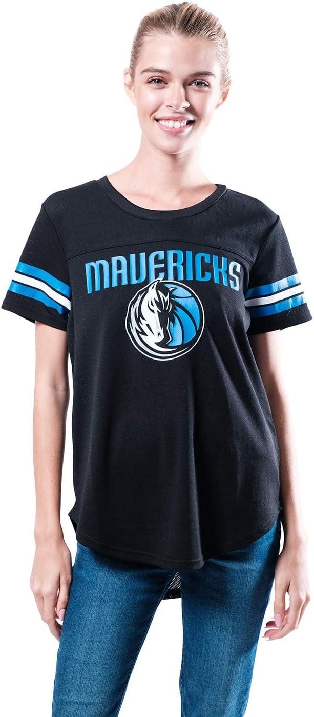 imageUltra Game Womens NBA Official Super Soft Mesh TShirtBlack