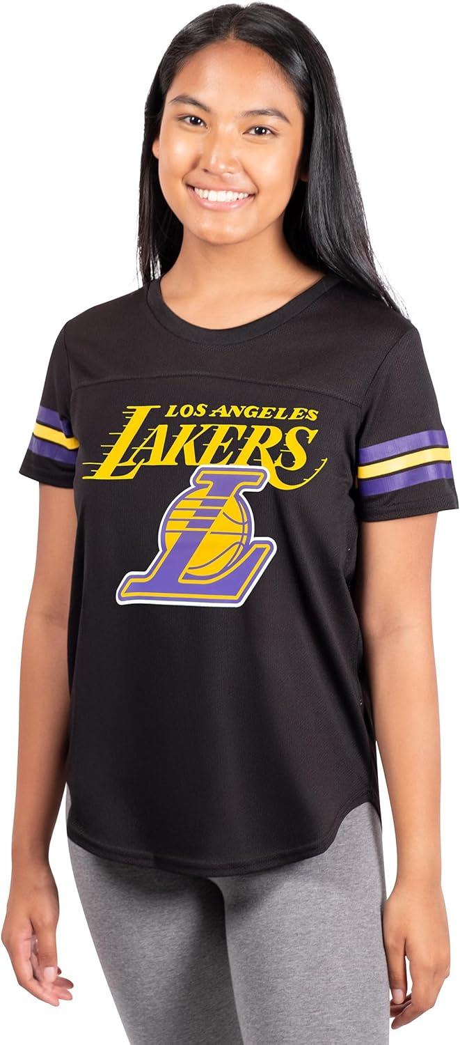 imageUltra Game Womens NBA Official Super Soft Mesh TShirtBlack