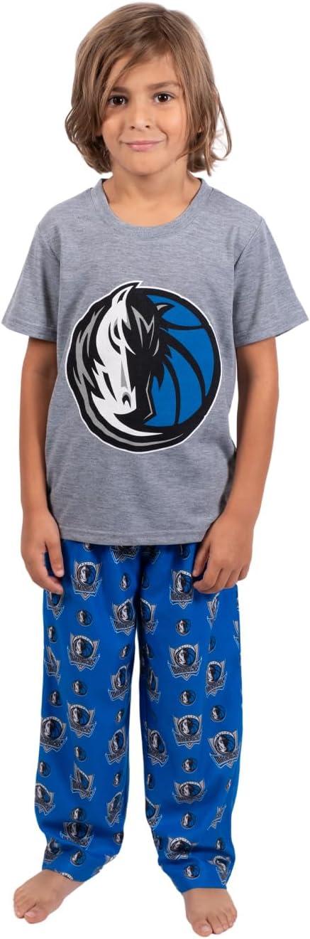 imageUltra Game Youth NBA Official 2 Piece Pajama Pants ampamp TShirt SetToddler Sizes