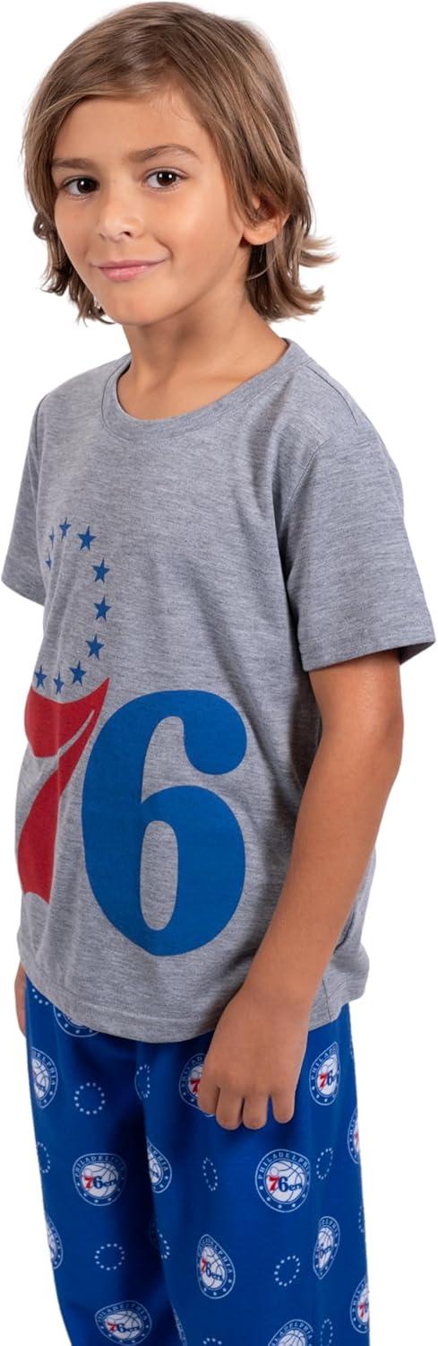imageUltra Game Youth NBA Official 2 Piece Pajama Pants ampamp TShirt SetToddler Sizes